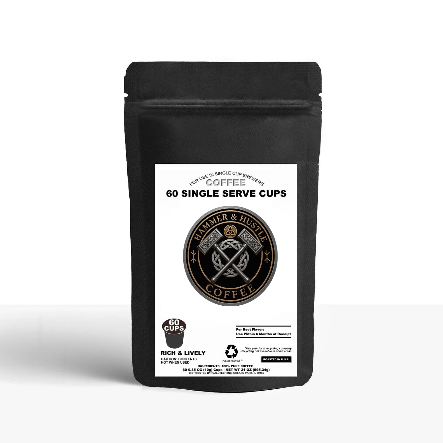 60 Pack Single Serve Coffee Capsules