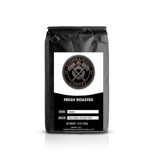 Best Sellers Sample Pack: 6Bean, Cowboy, Breakfast, Peru, Mexico, Bali